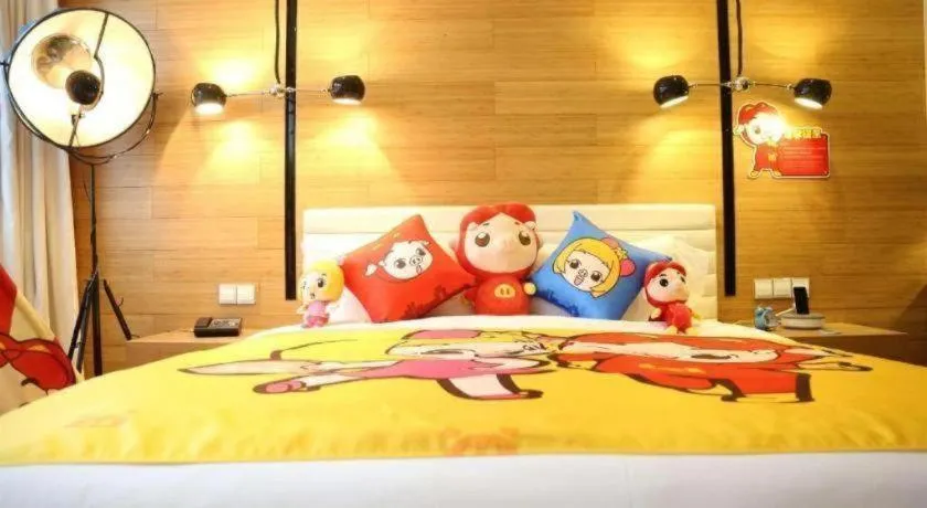 Bed in Himalayas Qingdao Hotel