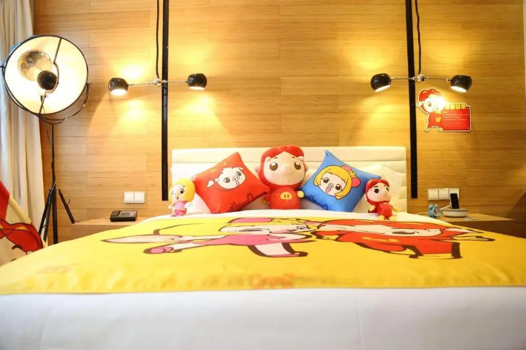 Bed in Himalayas Qingdao Hotel