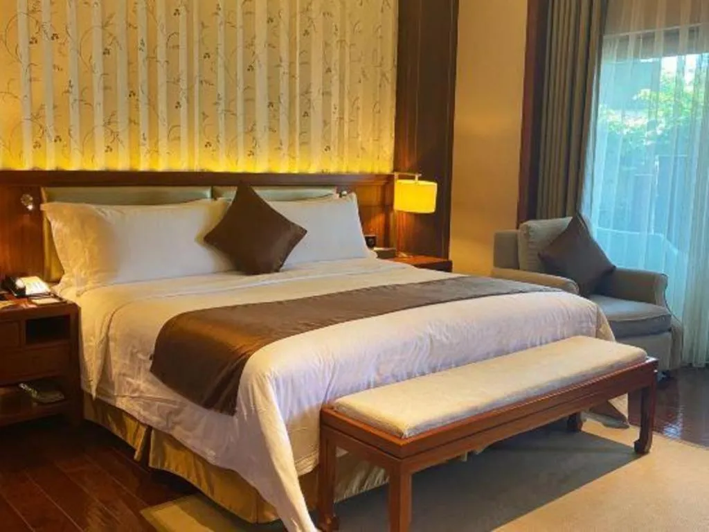 Bed in The Dreamland Resort