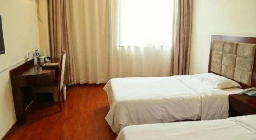 Bed in GreenTree Inn Wuxi Changjiang North Road Jincheng Road Express Hotel