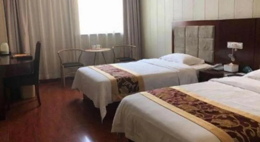 Bed in GreenTree Inn Wuxi Changjiang North Road Jincheng Road Express Hotel