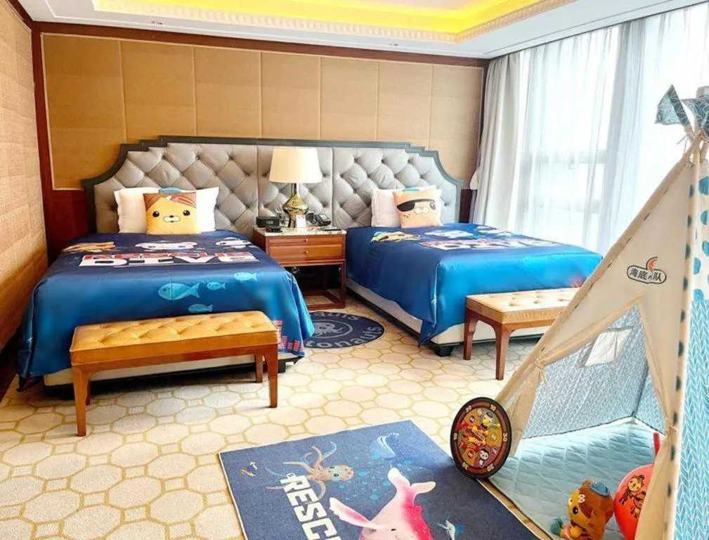Bed in Han Yue Lou Hotel Nanjing