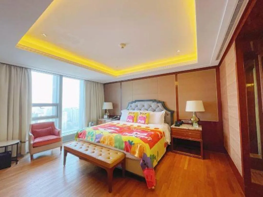 Bed in Han Yue Lou Hotel Nanjing
