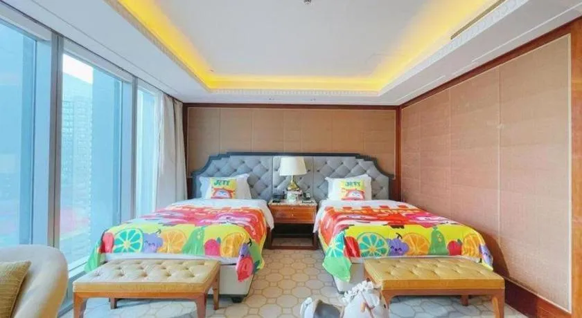 Bed in Han Yue Lou Hotel Nanjing
