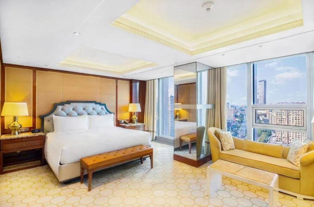 Bed in Han Yue Lou Hotel Nanjing