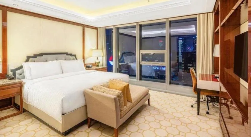 Bed in Han Yue Lou Hotel Nanjing