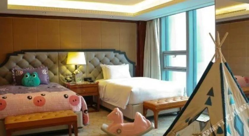 Bed in Han Yue Lou Hotel Nanjing