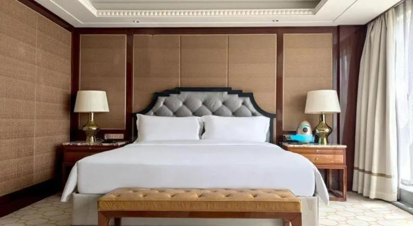 Bed in Han Yue Lou Hotel Nanjing