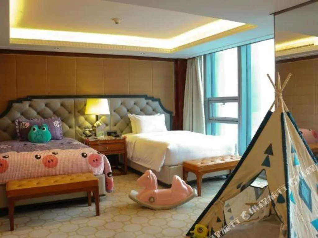 Bed in Han Yue Lou Hotel Nanjing