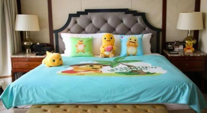 Bed in Han Yue Lou Hotel Nanjing