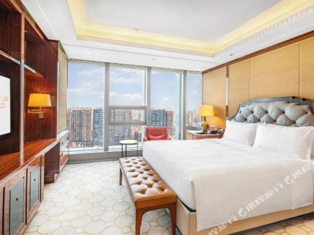 Bed in Han Yue Lou Hotel Nanjing