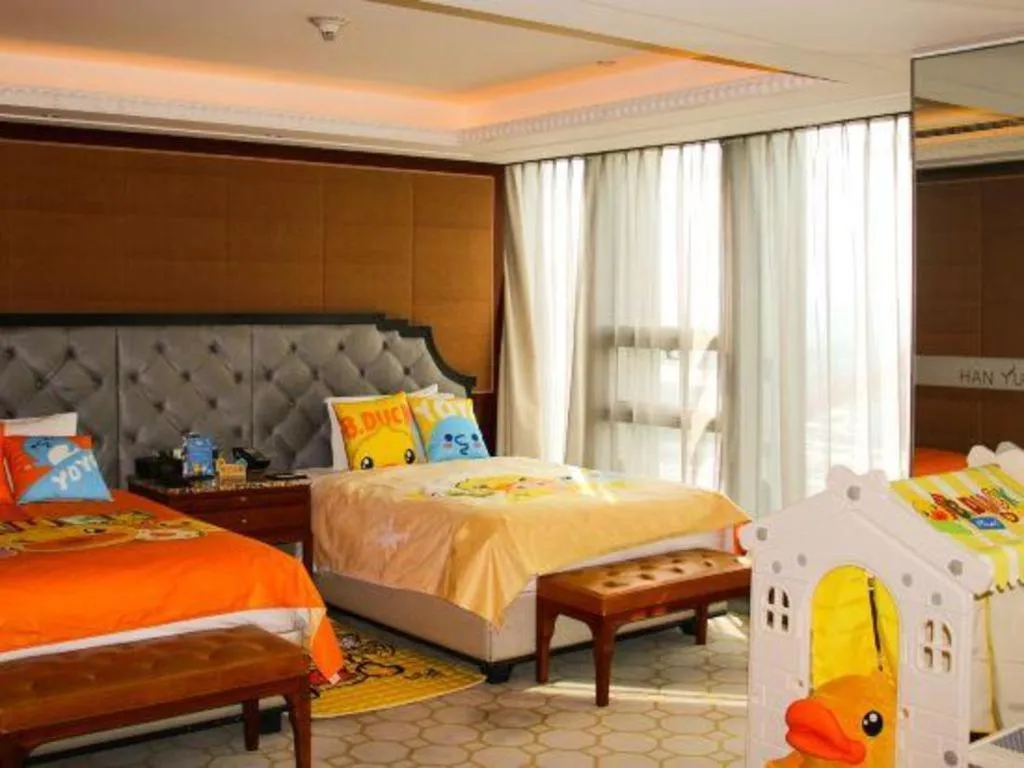 Bed in Han Yue Lou Hotel Nanjing