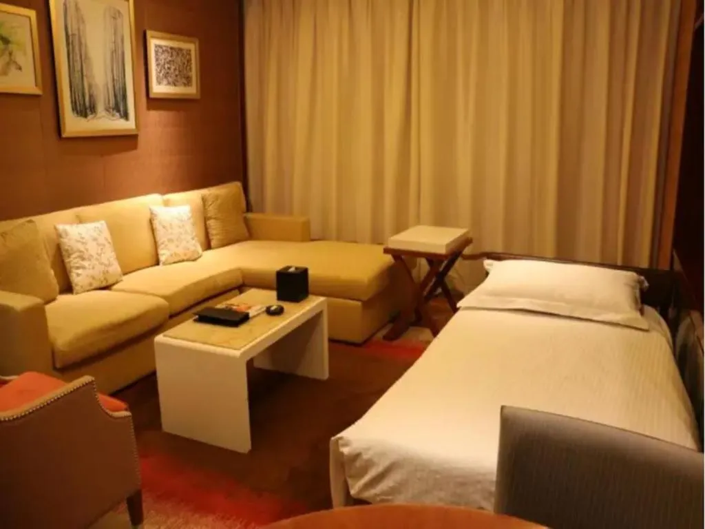 Bed in Han Yue Lou Hotel Nanjing