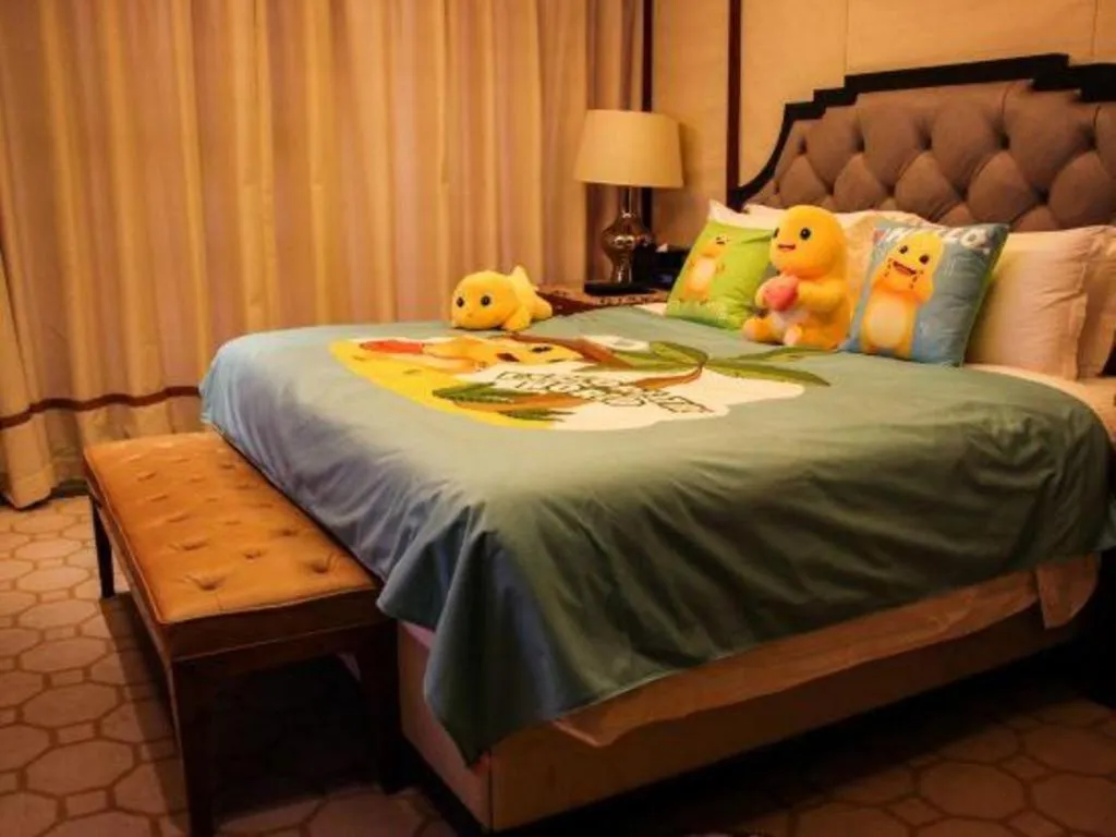 Bed in Han Yue Lou Hotel Nanjing