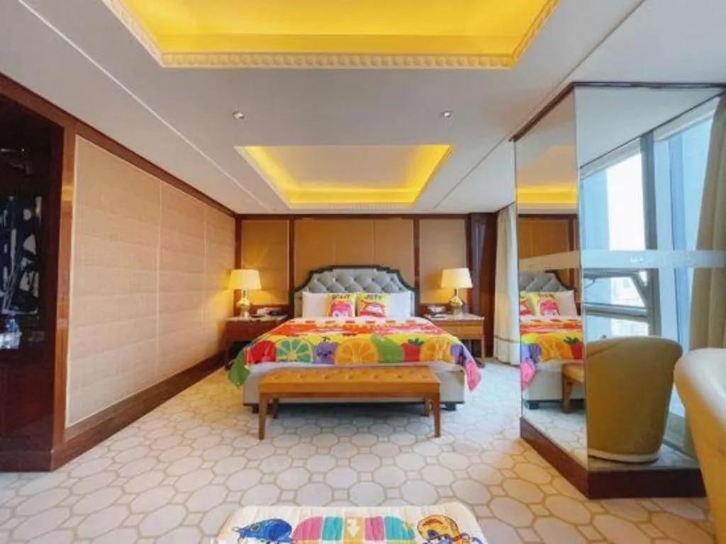 Bed in Han Yue Lou Hotel Nanjing