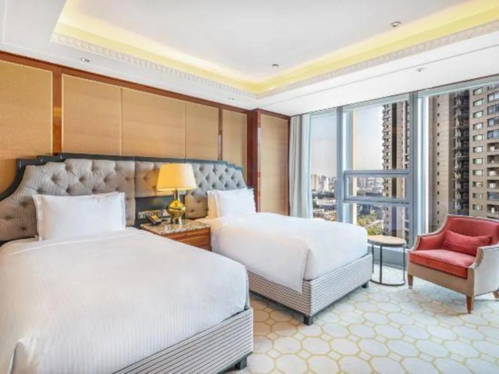 Bed in Han Yue Lou Hotel Nanjing