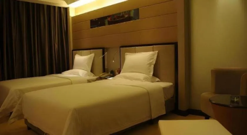 Bed in Nanning Prince Hotel
