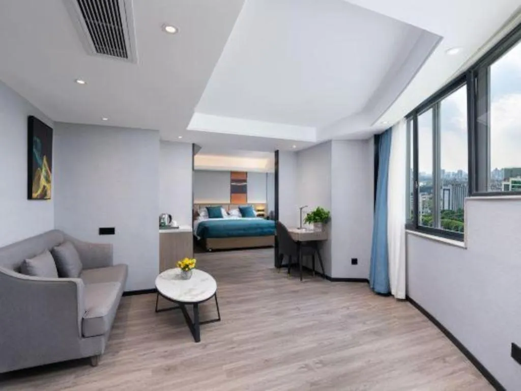 Bed in Nanning Prince Hotel