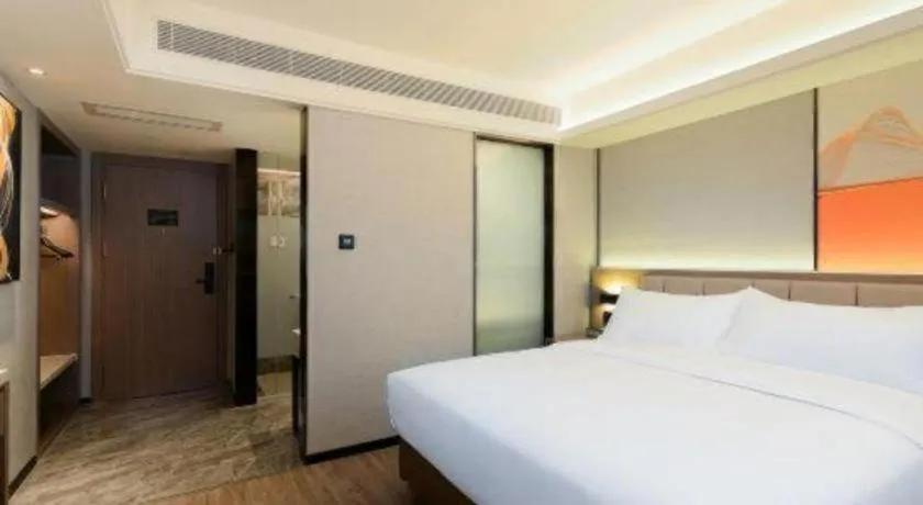 Bed in Nanning Prince Hotel