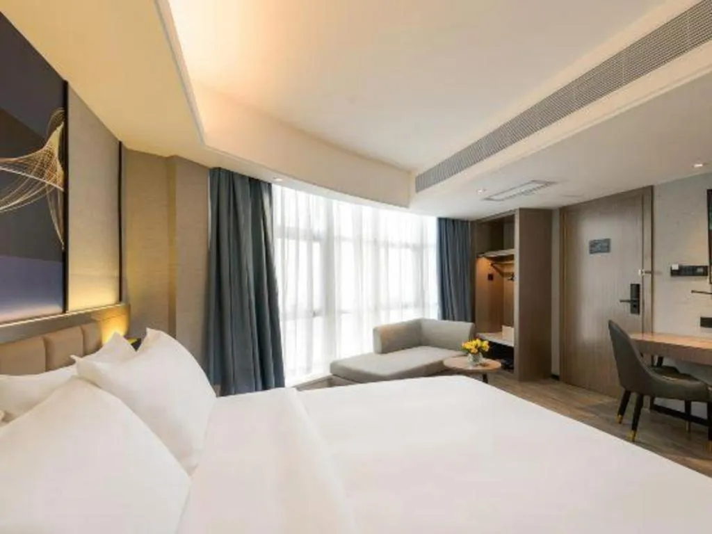 Bed in Nanning Prince Hotel