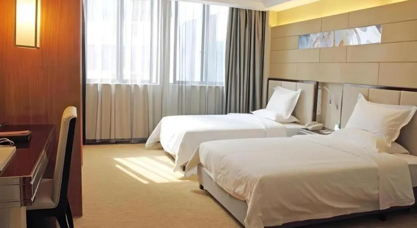 Bed in Nanning Prince Hotel