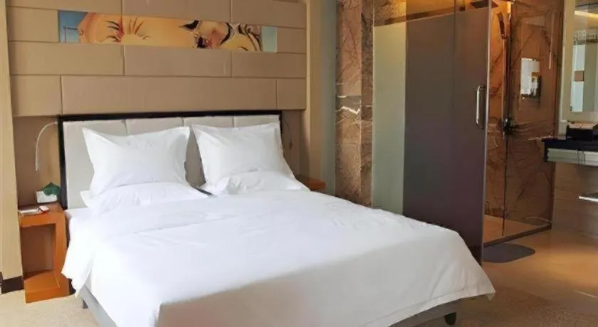 Bed in Nanning Prince Hotel