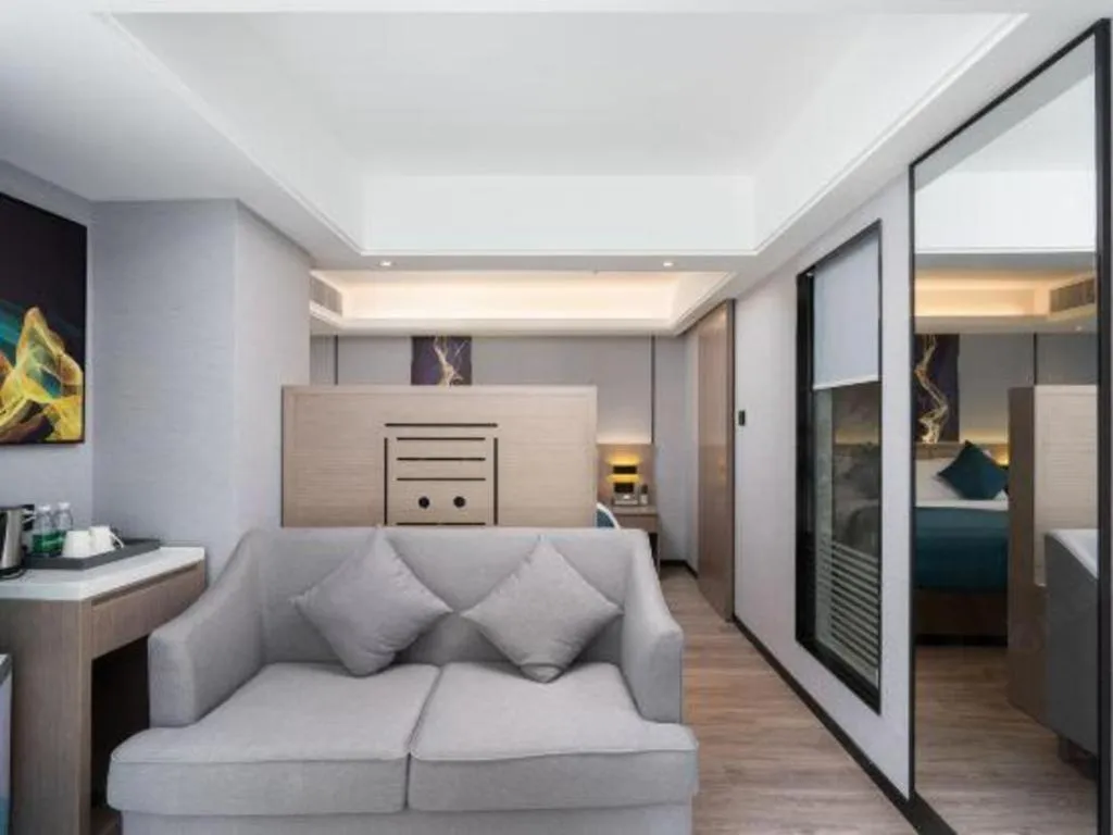 Bed in Nanning Prince Hotel