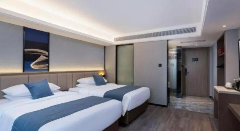 Bed in Nanning Prince Hotel