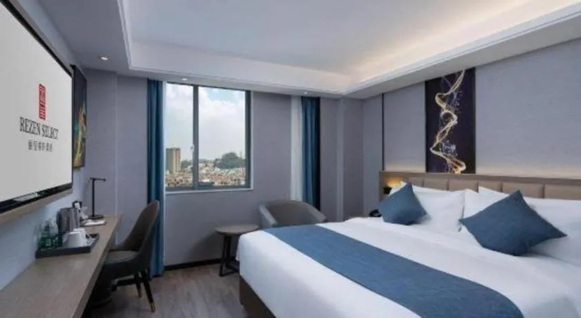 Bed in Nanning Prince Hotel