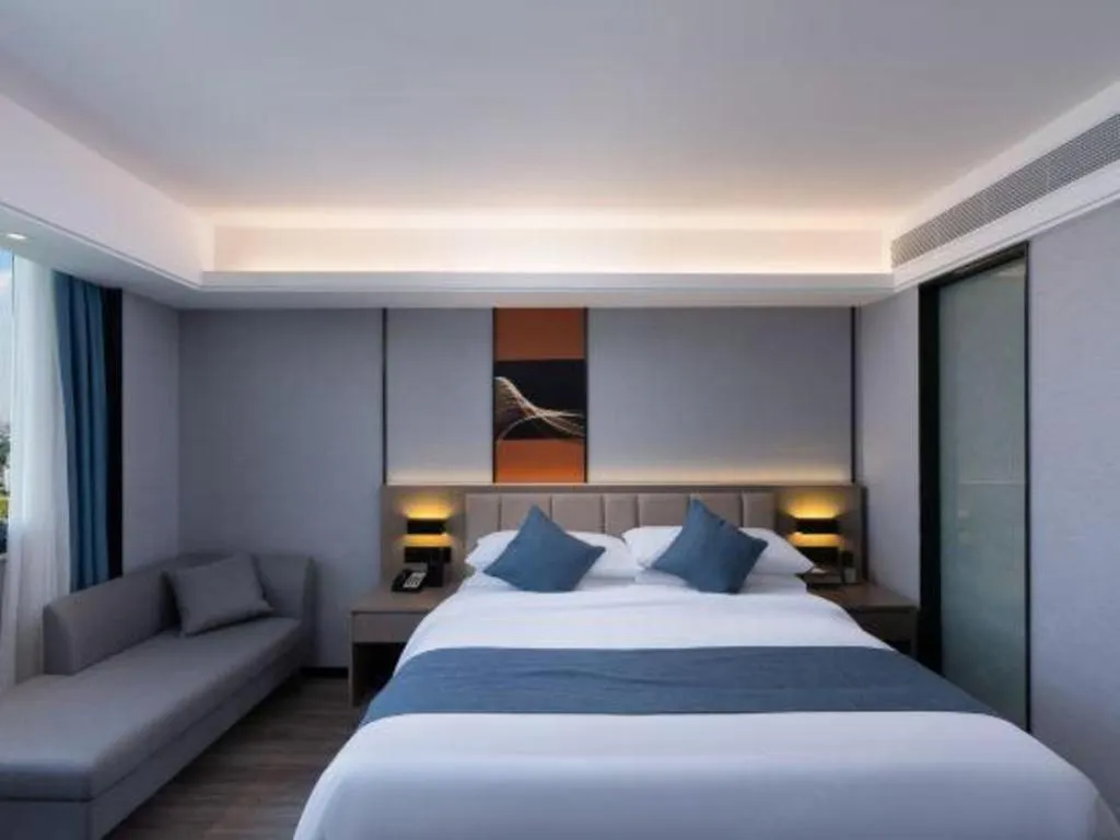 Bed in Nanning Prince Hotel