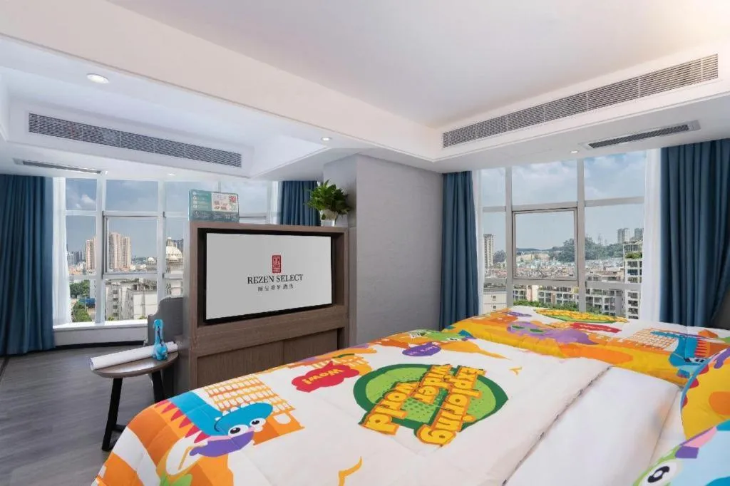 Bed in Nanning Prince Hotel