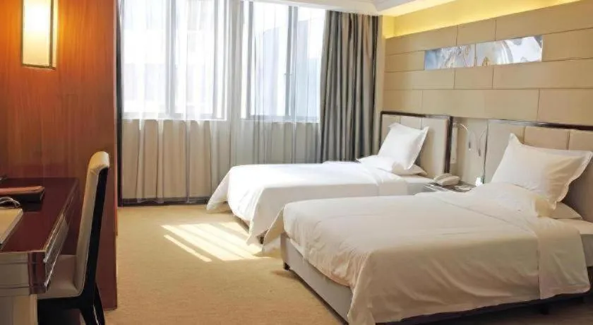 Bed in Nanning Prince Hotel