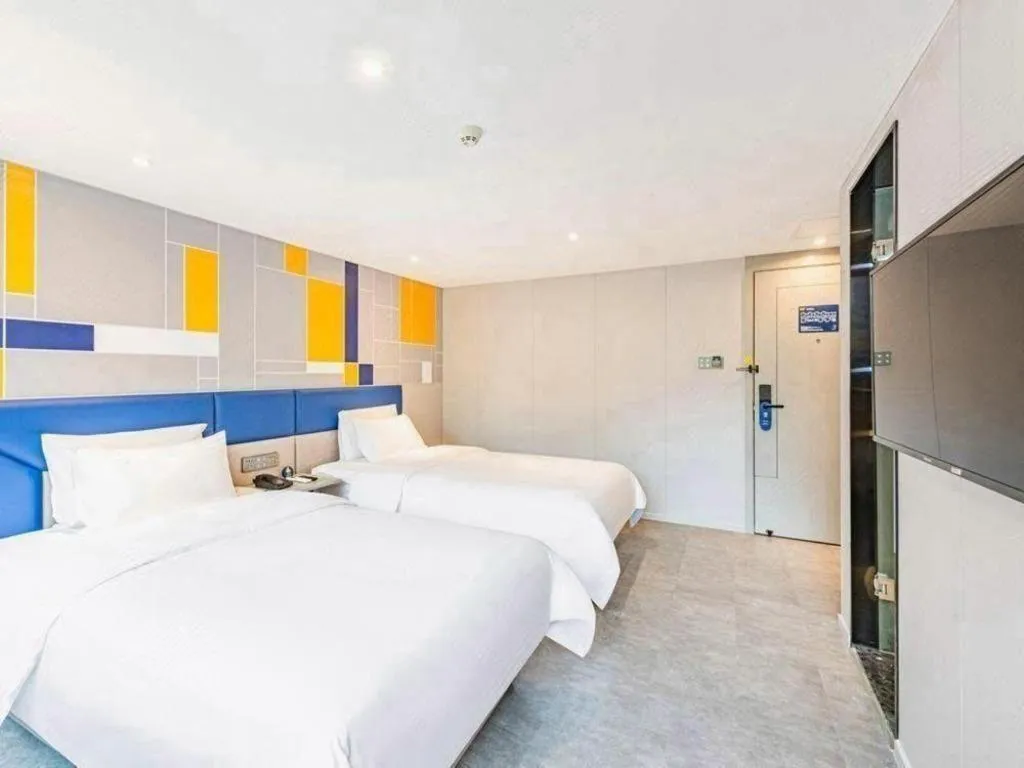 Bed in 7 Days Inn Guangzhou Dongfeng East Road Yangji Metro Station