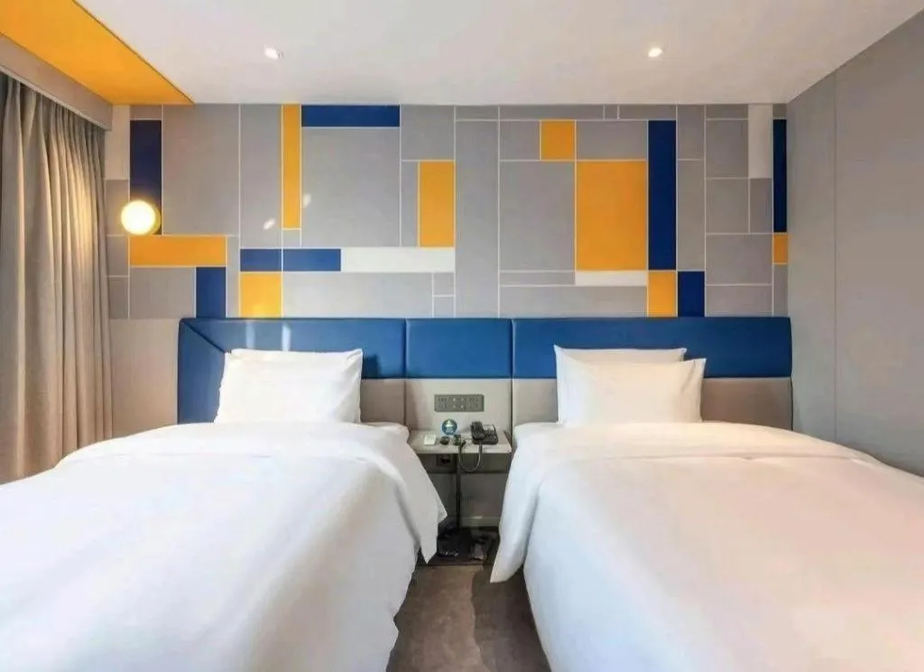 Bed in 7 Days Inn Guangzhou Dongfeng East Road Yangji Metro Station