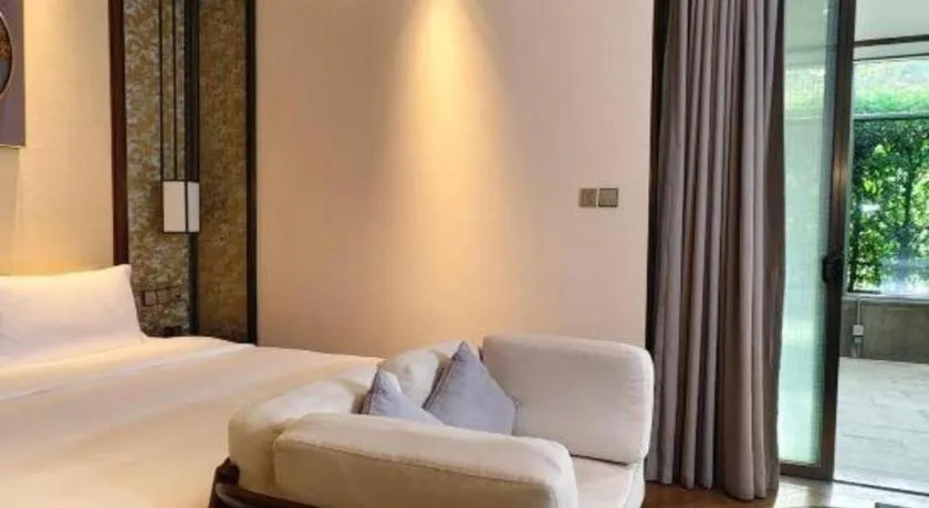 Bed in Fliport Hotel Zhangzhou Yuanshan