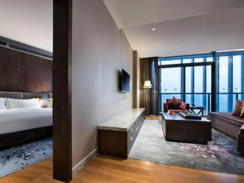 Bed in Fliport Hotel Zhangzhou Yuanshan