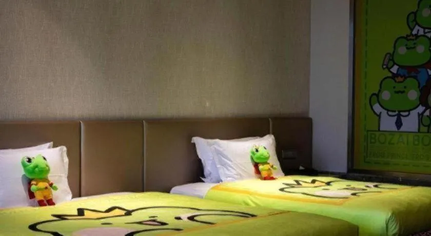 Bed in Fliport Hotel Zhangzhou Yuanshan