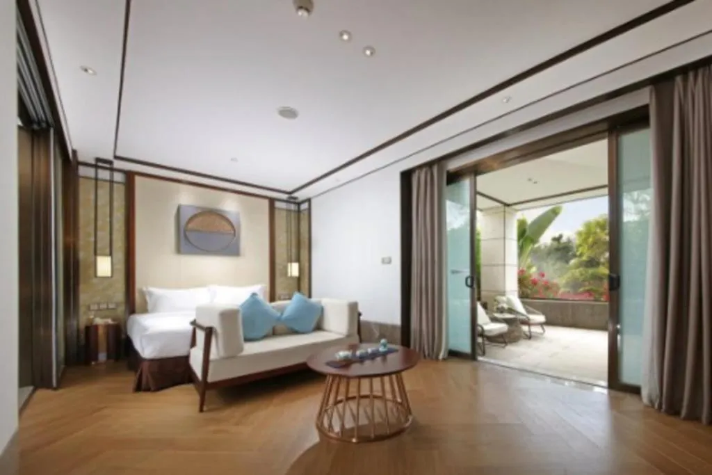 Bed in Fliport Hotel Zhangzhou Yuanshan