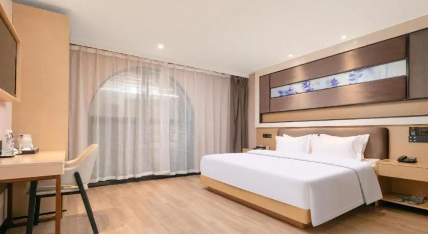 Bed in Lavande Hotel Wuhan Huanghelou Branch