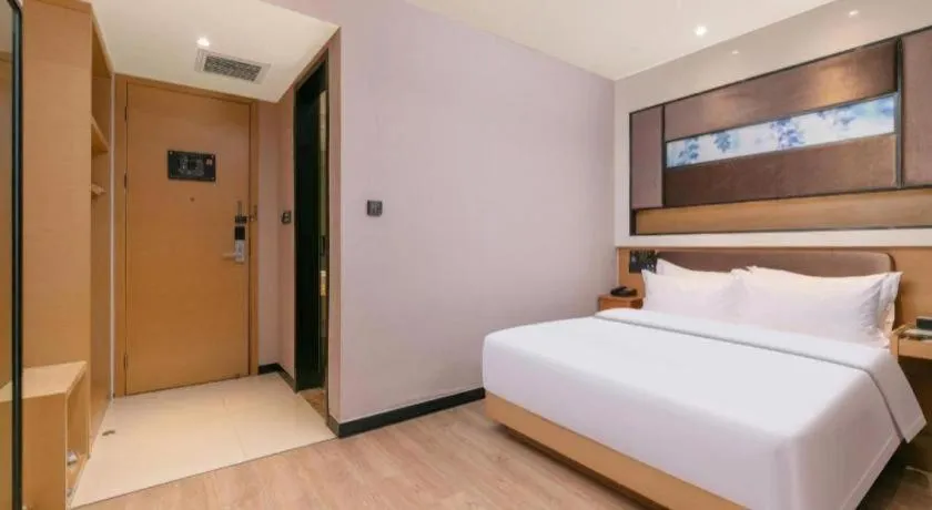 Bed in Lavande Hotel Wuhan Huanghelou Branch