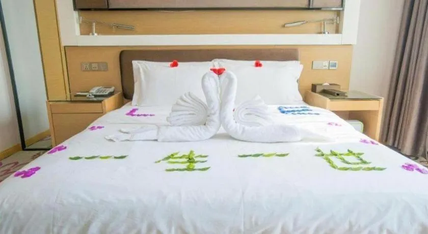 Bed in Lavande Hotel Wuhan Huanghelou Branch