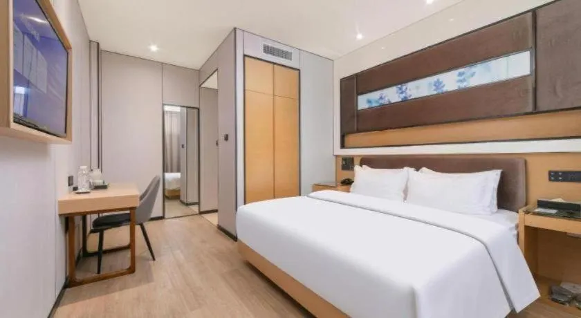 Bed in Lavande Hotel Wuhan Huanghelou Branch