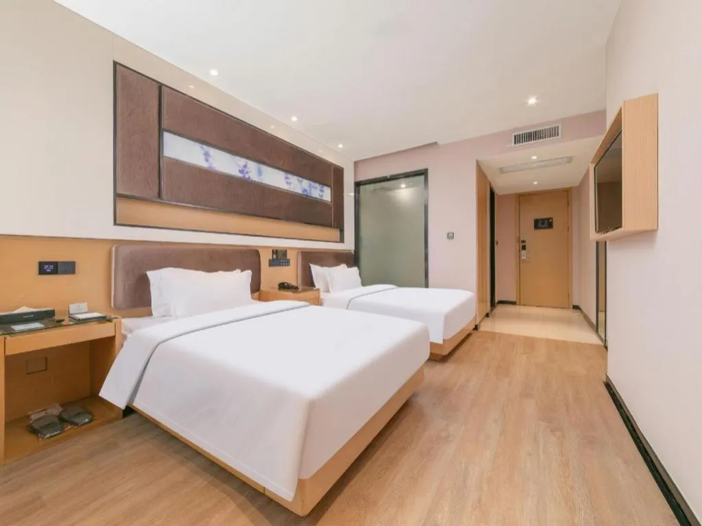 Bed in Lavande Hotel Wuhan Huanghelou Branch