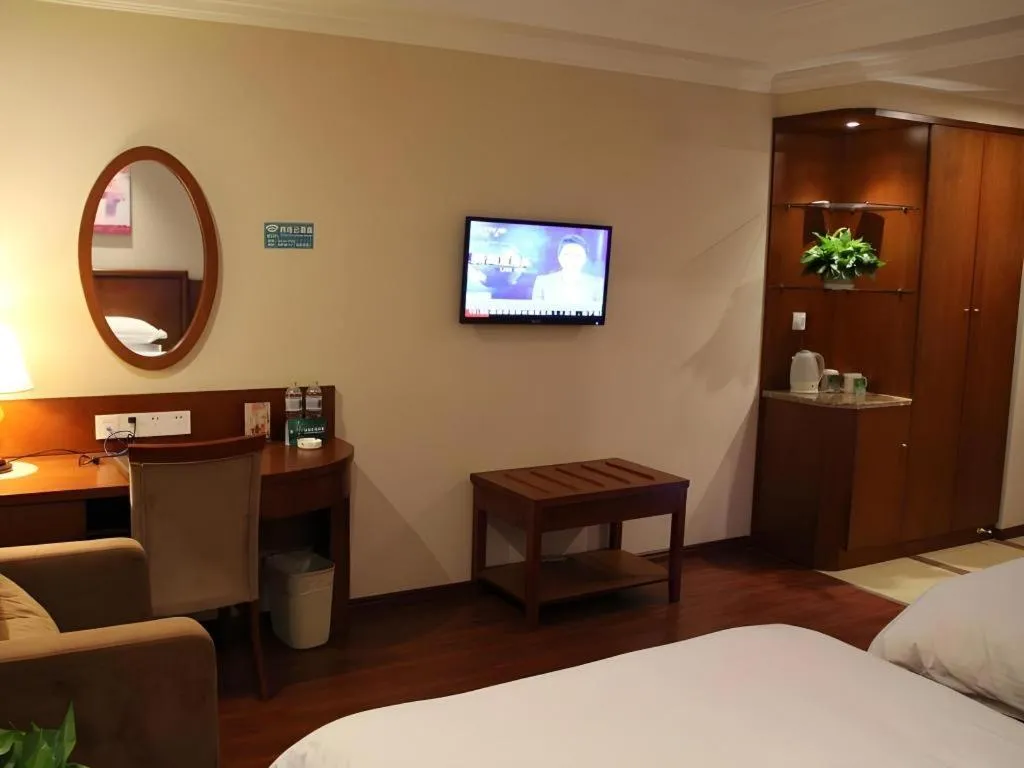 Bed in GreenTree Inn Jiangxi Nanchang XianGYAng Road Lianxi Road Business Hotel