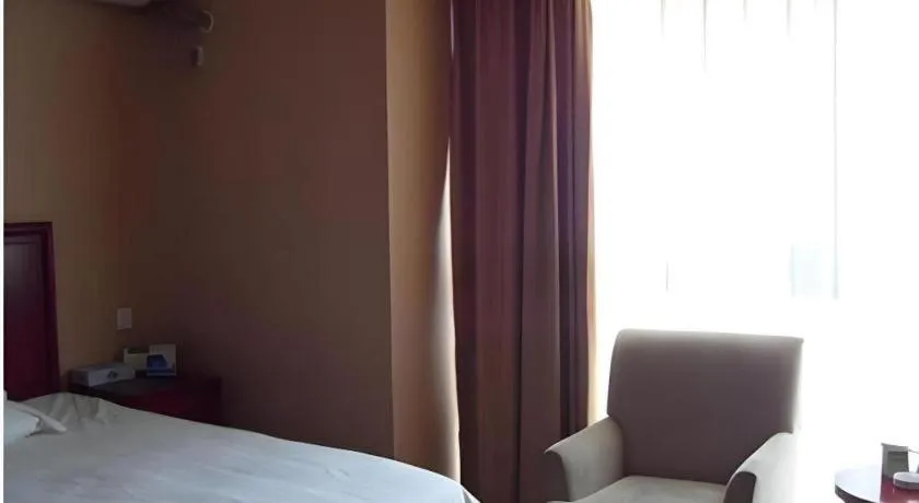 Bed in GreenTree Inn Jiangxi Nanchang XianGYAng Road Lianxi Road Business Hotel