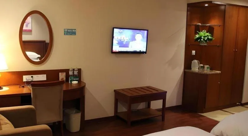 Bed in GreenTree Inn Jiangxi Nanchang XianGYAng Road Lianxi Road Business Hotel