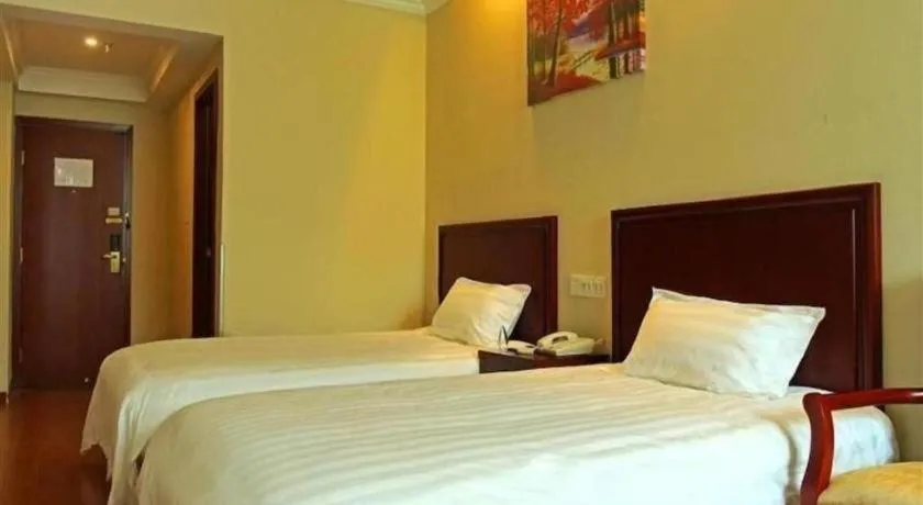 Bed in GreenTree Inn Jiangxi Nanchang XianGYAng Road Lianxi Road Business Hotel