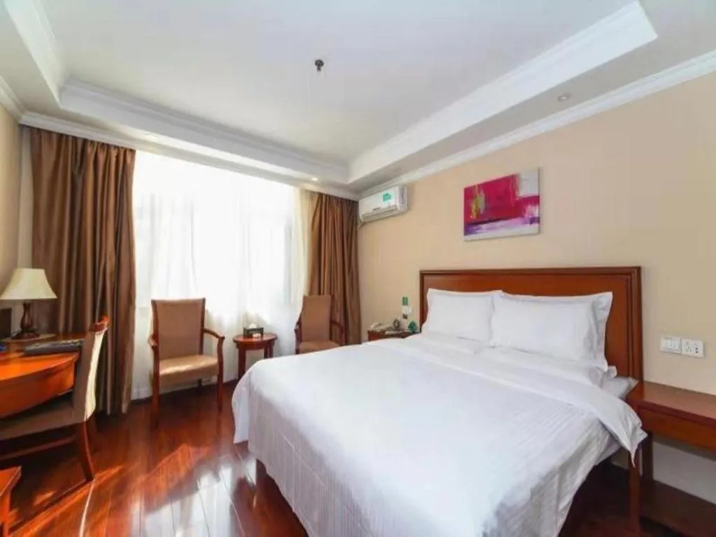 Bed in GreenTree Inn Jiangxi Nanchang XianGYAng Road Lianxi Road Business Hotel