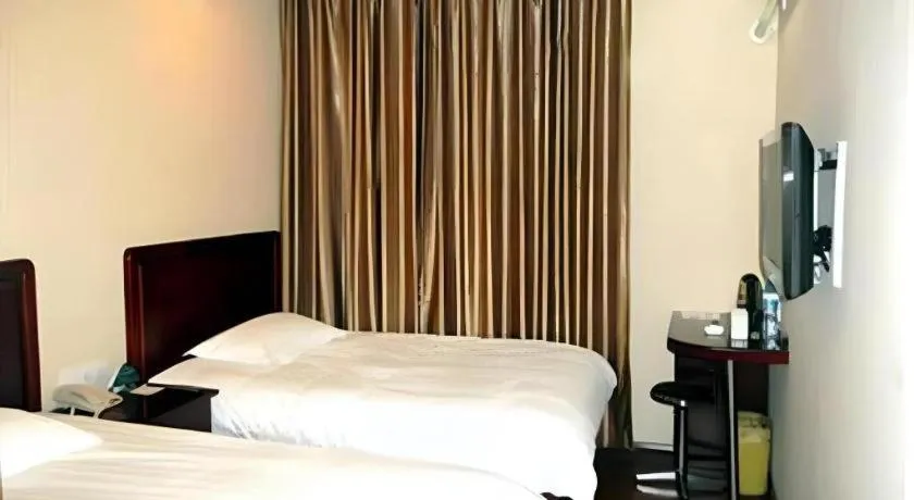 Bed in GreenTree Inn Jiangxi Nanchang XianGYAng Road Lianxi Road Business Hotel