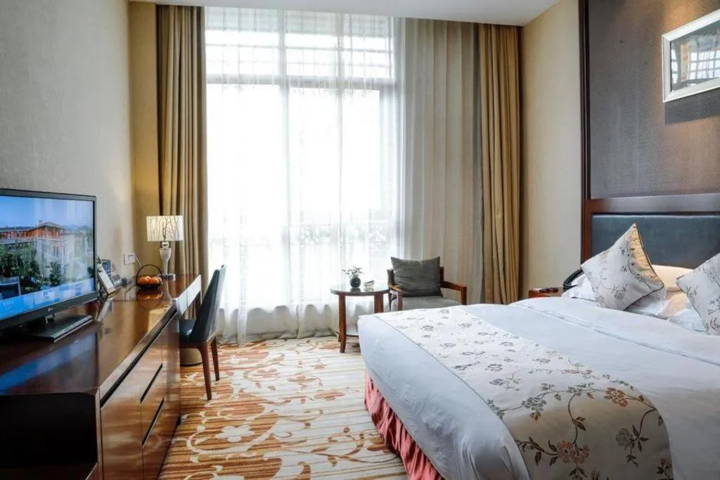 Bed in Hangzhou Xixi Nade Runzeyuan Hotel